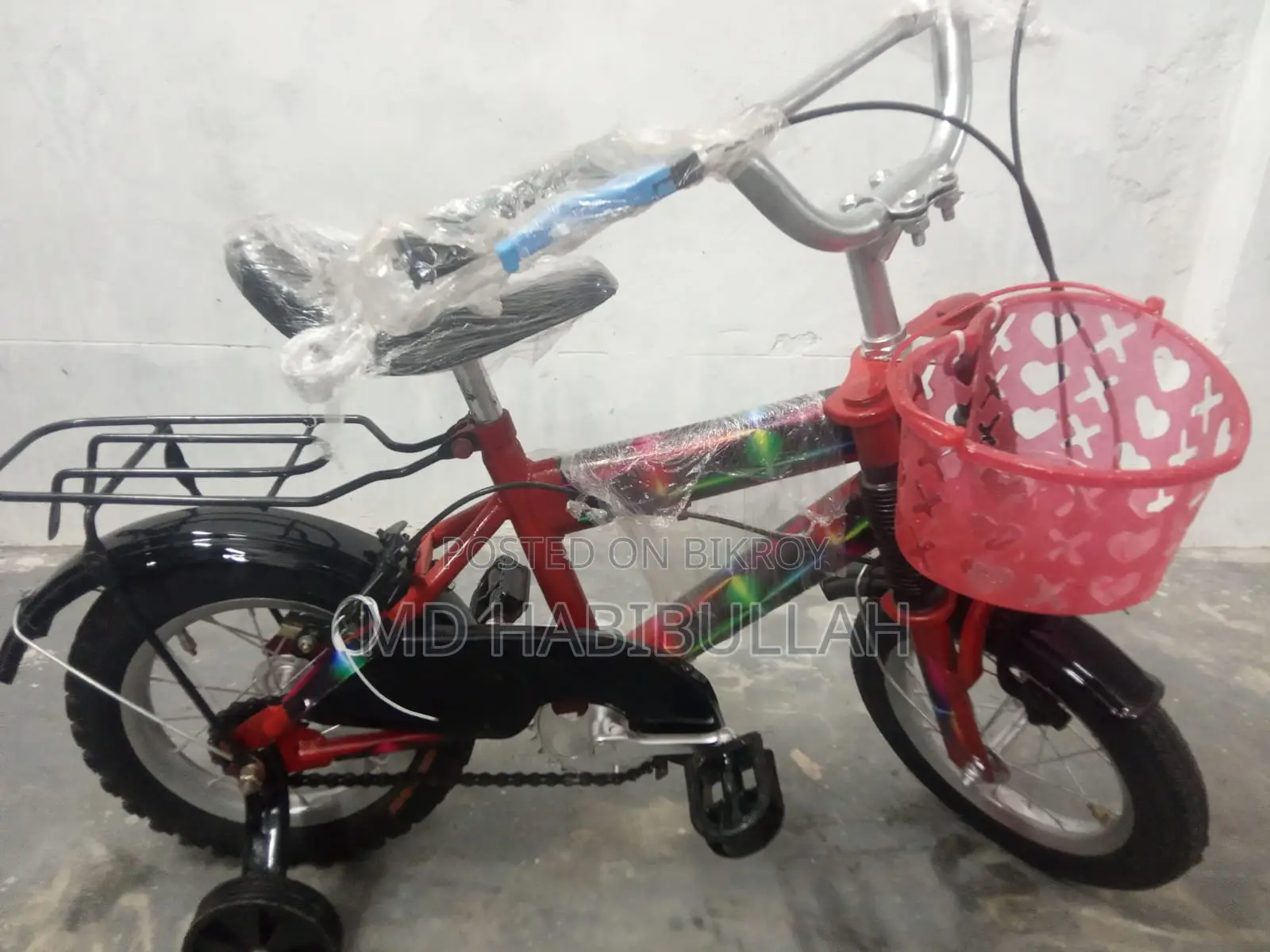 12 Size Red Cycle Perfect for 2–5 Years Baby