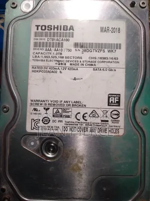 Toshiba 1TB Desktop Hard Disk
