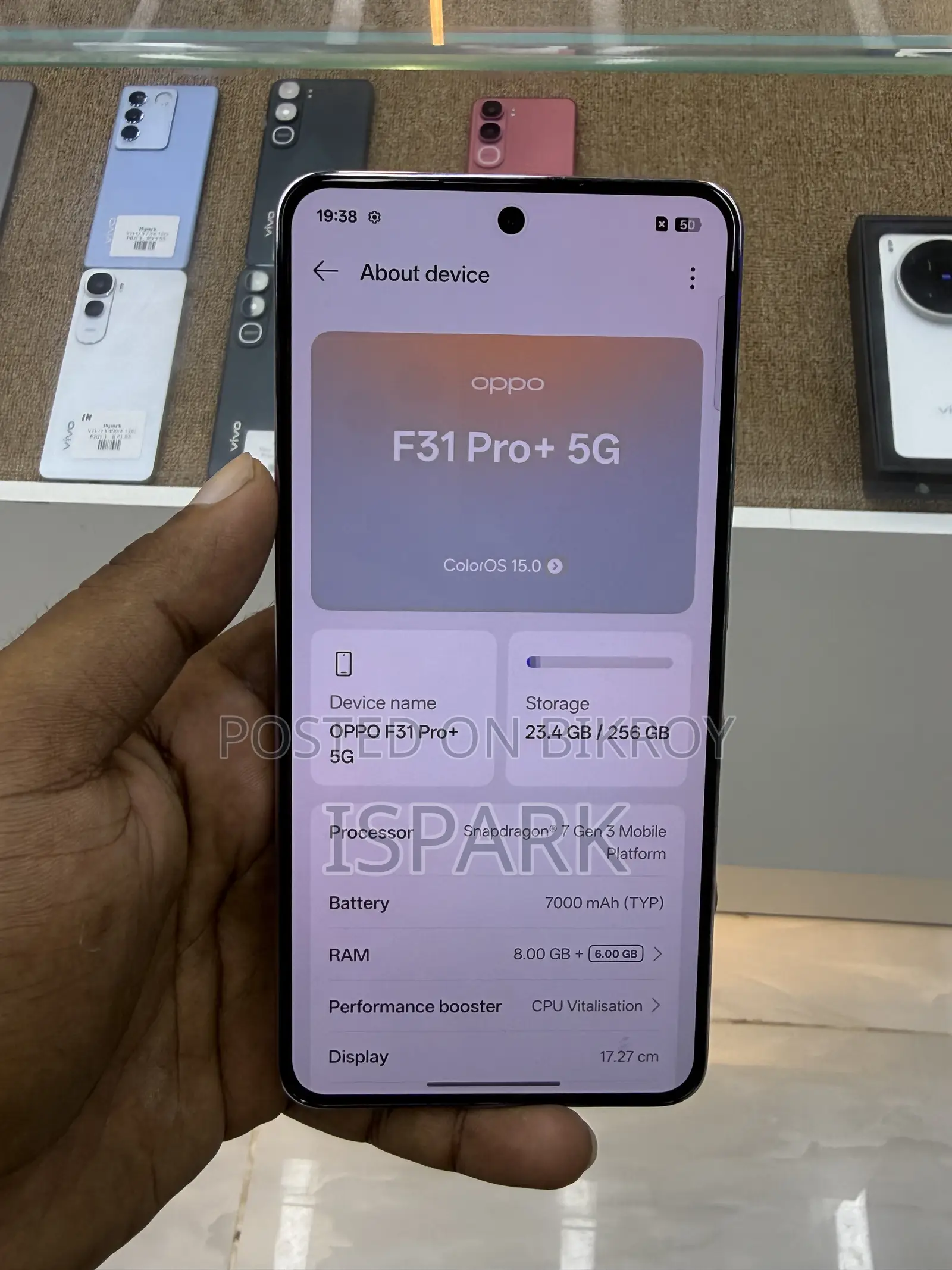 New Oppo F31 Pro+ 5G 256 GB Pink