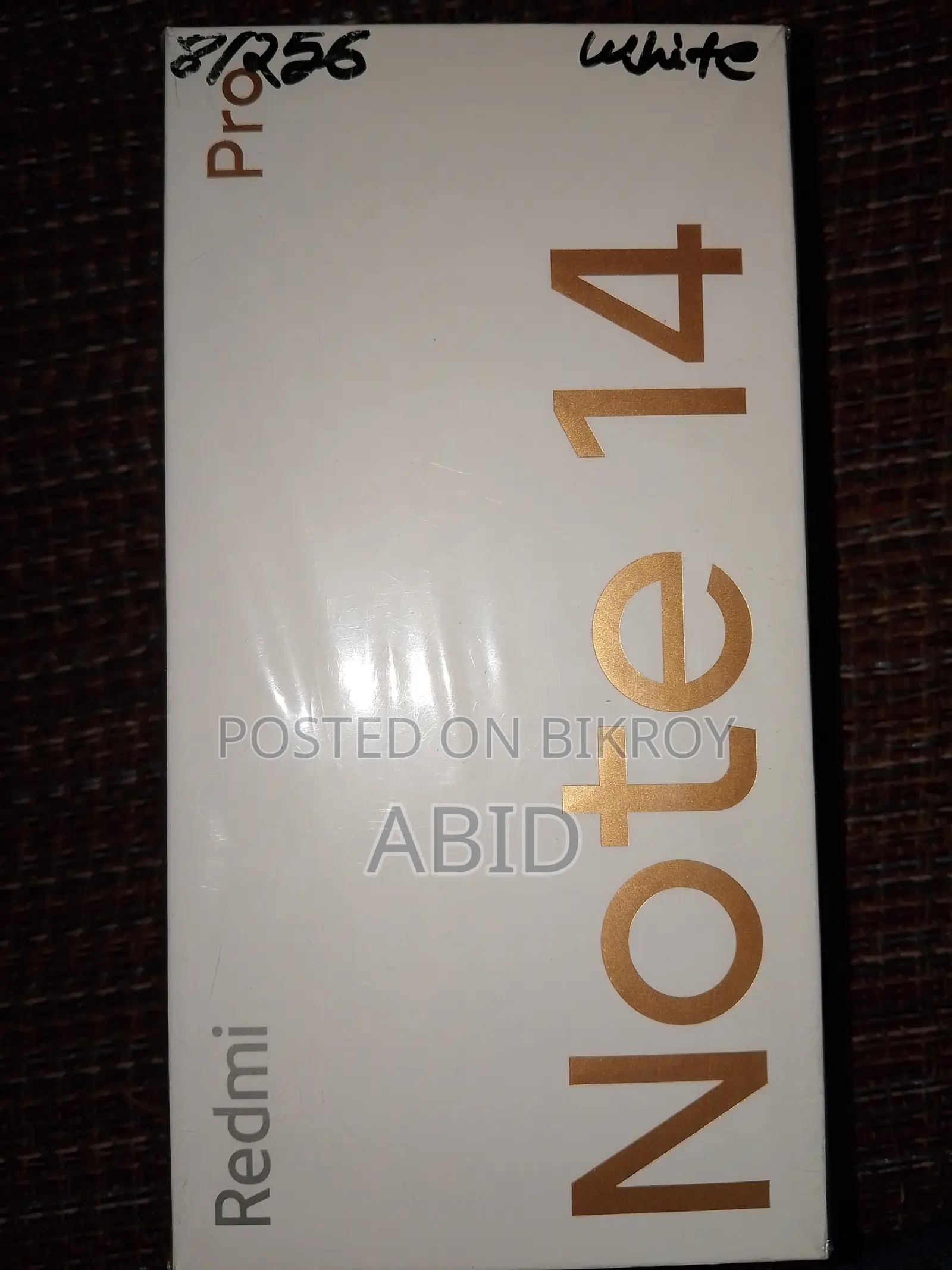 New Xiaomi Redmi Note 14 Pro 256 GB White