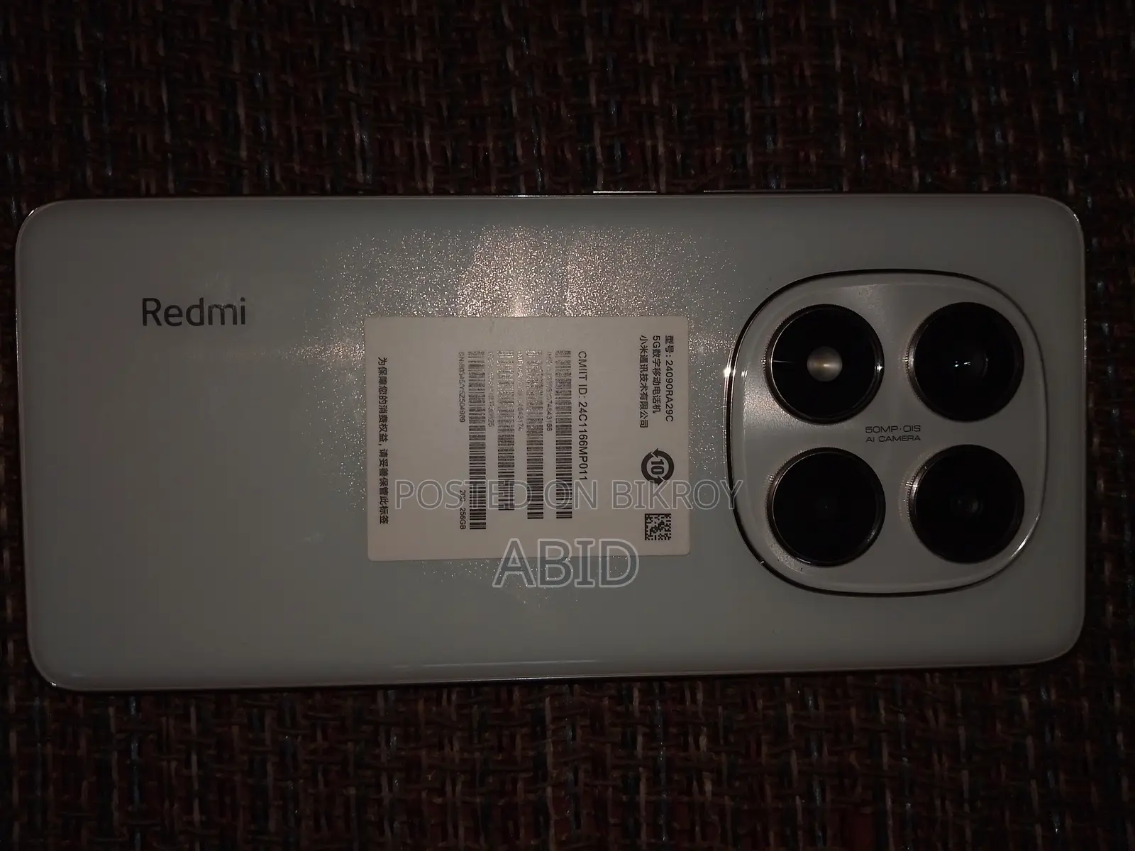 New Xiaomi Redmi Note 14 Pro 256 GB White