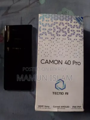 Tecno Camon 40 Pro 4G 256 GB Silver