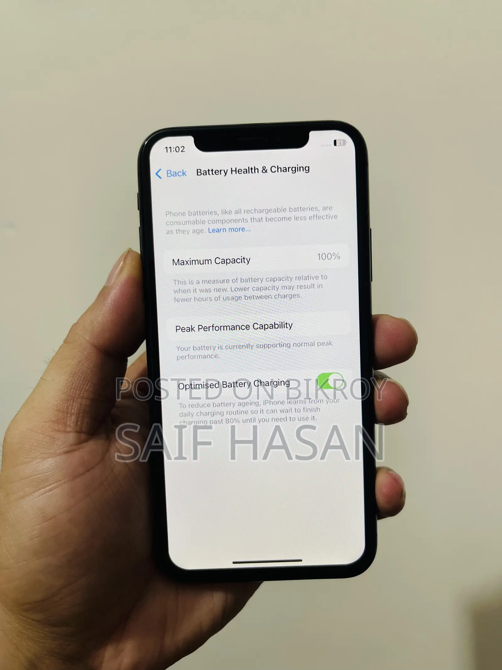 Apple iPhone X 256 GB Black
