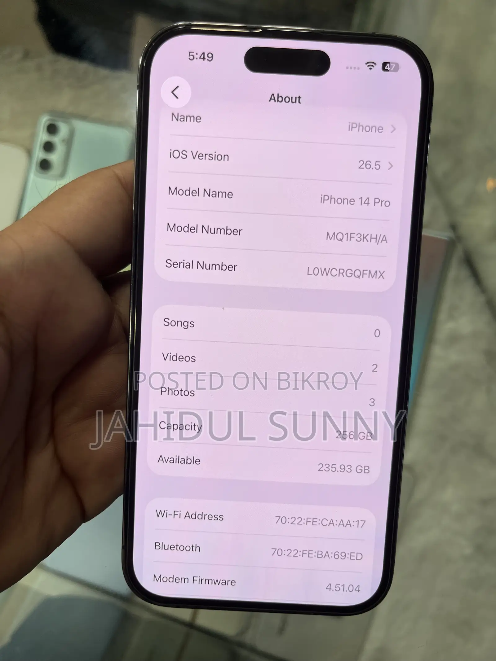 Apple iPhone 14 Pro 256 GB