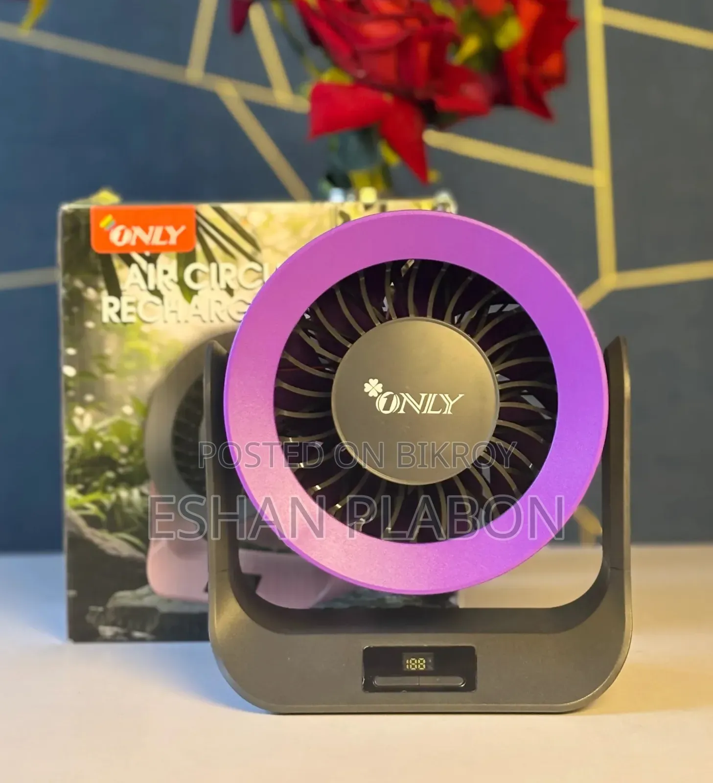 Air Circulation Rechargeable Fan Nl-2520