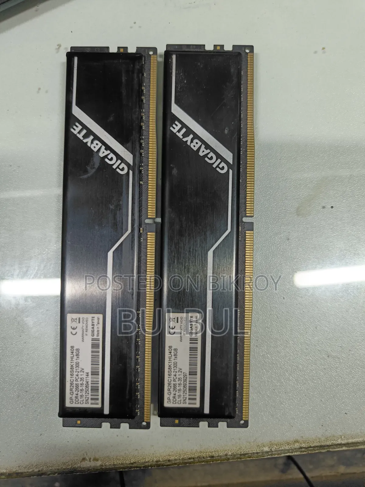 Gigabyte 16GB DDR4 2666MHz RAM