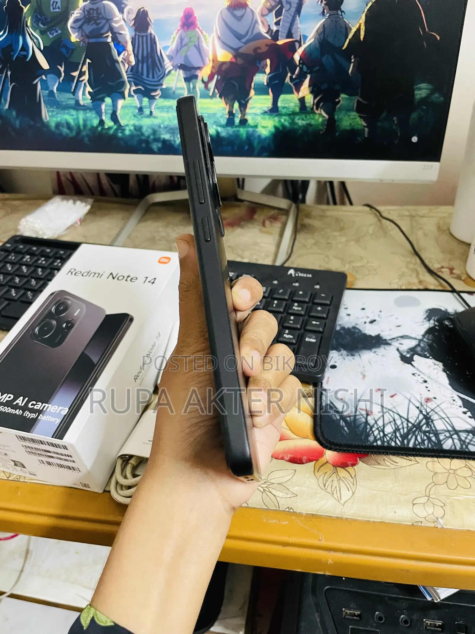 Xiaomi Redmi Note 14 4G 256 GB Black
