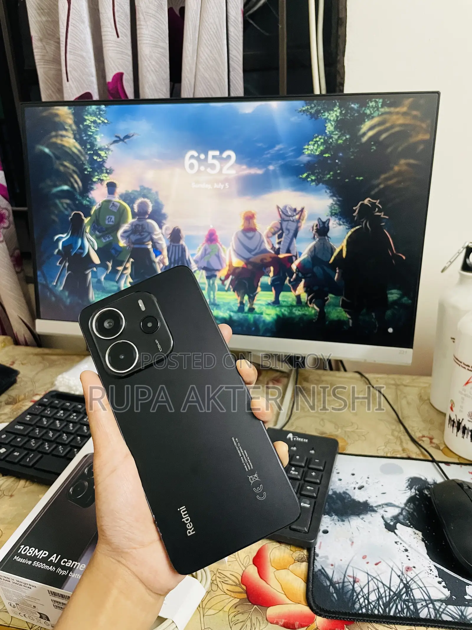 Xiaomi Redmi Note 14 4G 256 GB Black