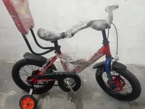 12-inch size bicycle for children aged 2 to 5 years with back support