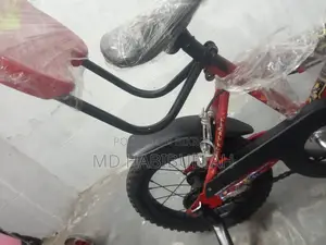 12-inch size bicycle for children aged 2 to 5 years with back support