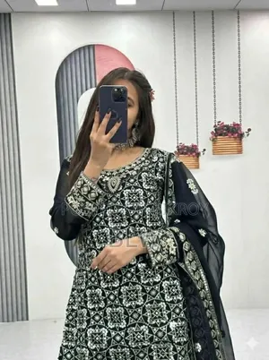 Pakistani Inspired Gharara Three-Piece Set Collection