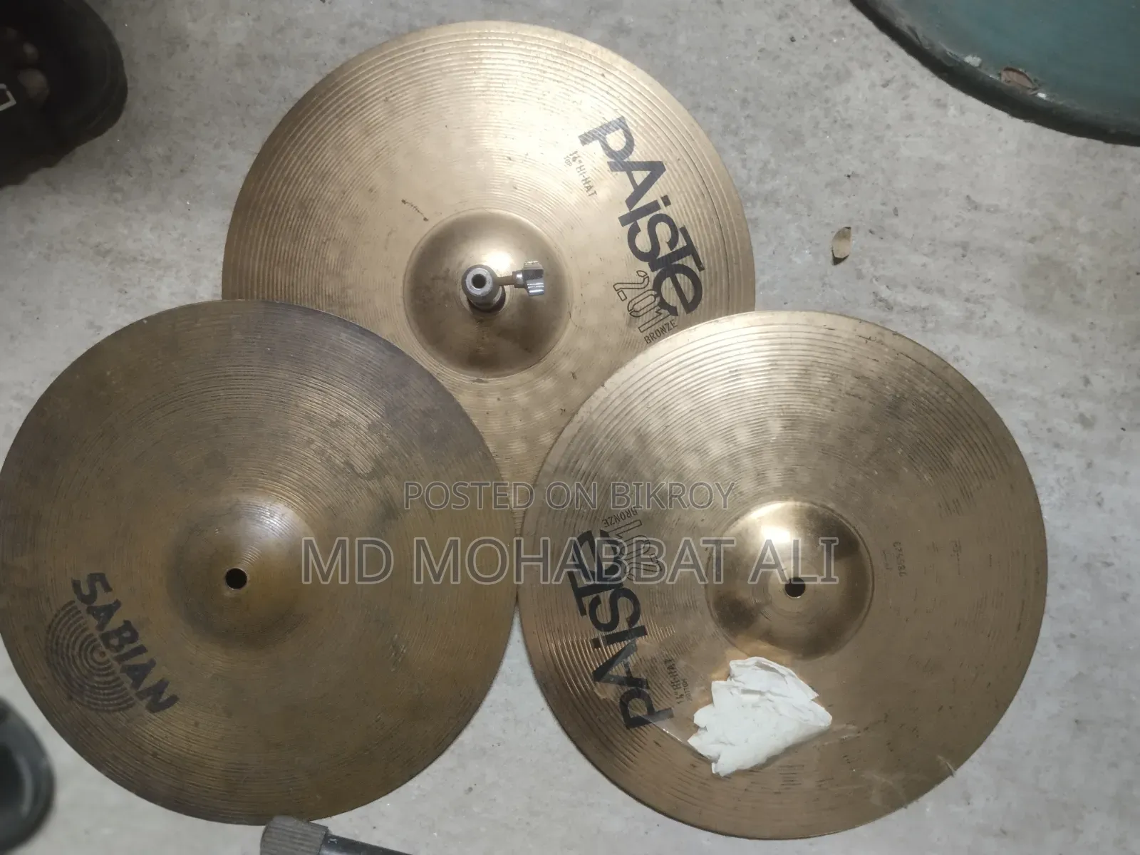 Pearl Forum 7-Piece Acoustic Drum Set – Paiste Sabian Cymbals