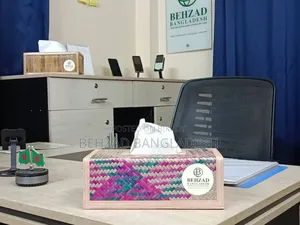 টিস্যু বক্স (শীতল পাটি কাভারড,ম্যাগনেট এটাচ)