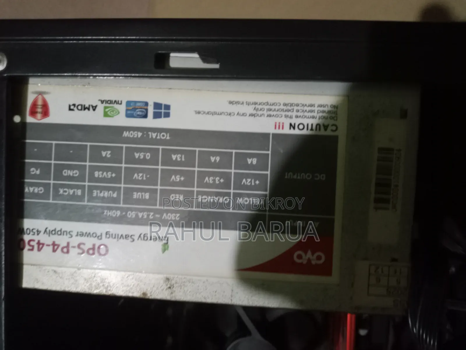 Desktop Computer 8GB Intel Core I5 SSD 128GB
