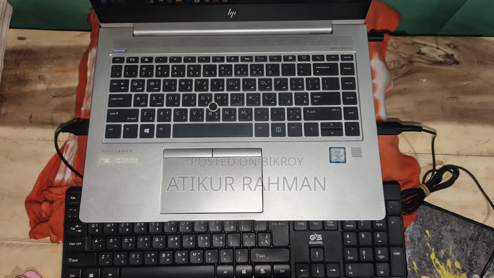 Laptop HP EliteBook 840 G6 8GB Intel Core i5 SSD 256GB