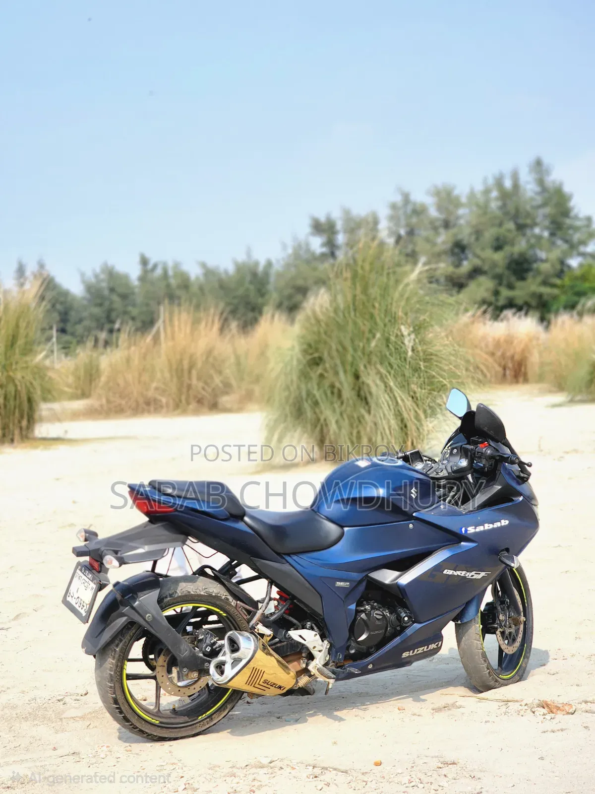 Suzuki Gixxer Fi ABS 2022 Blue