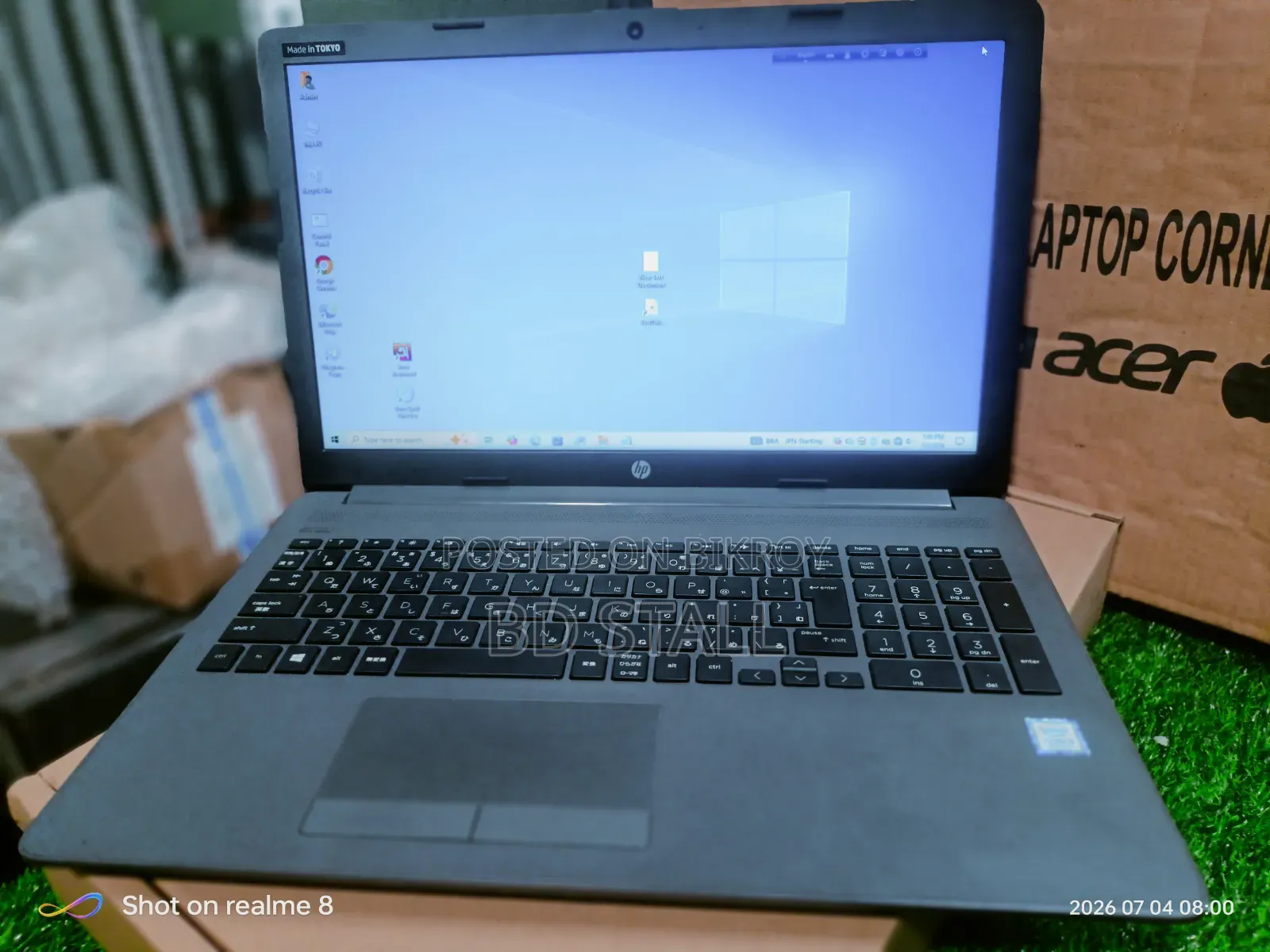 Laptop HP 240 G7 8GB Intel Core i5 SSD 256GB