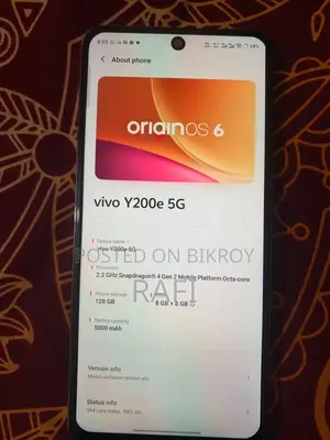 Vivo Y200e 128 GB Orange