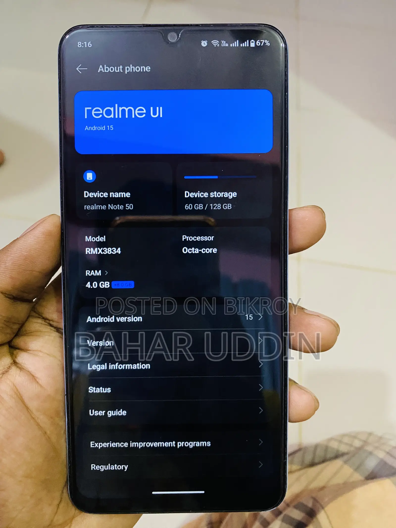 Realme Note 50 128 GB