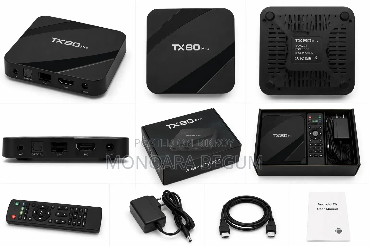 Tx80 Pro Android TV Box