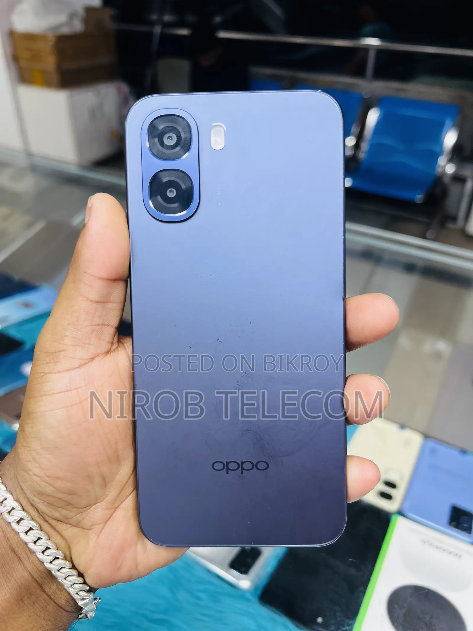New Oppo A6x 64 GB Gray