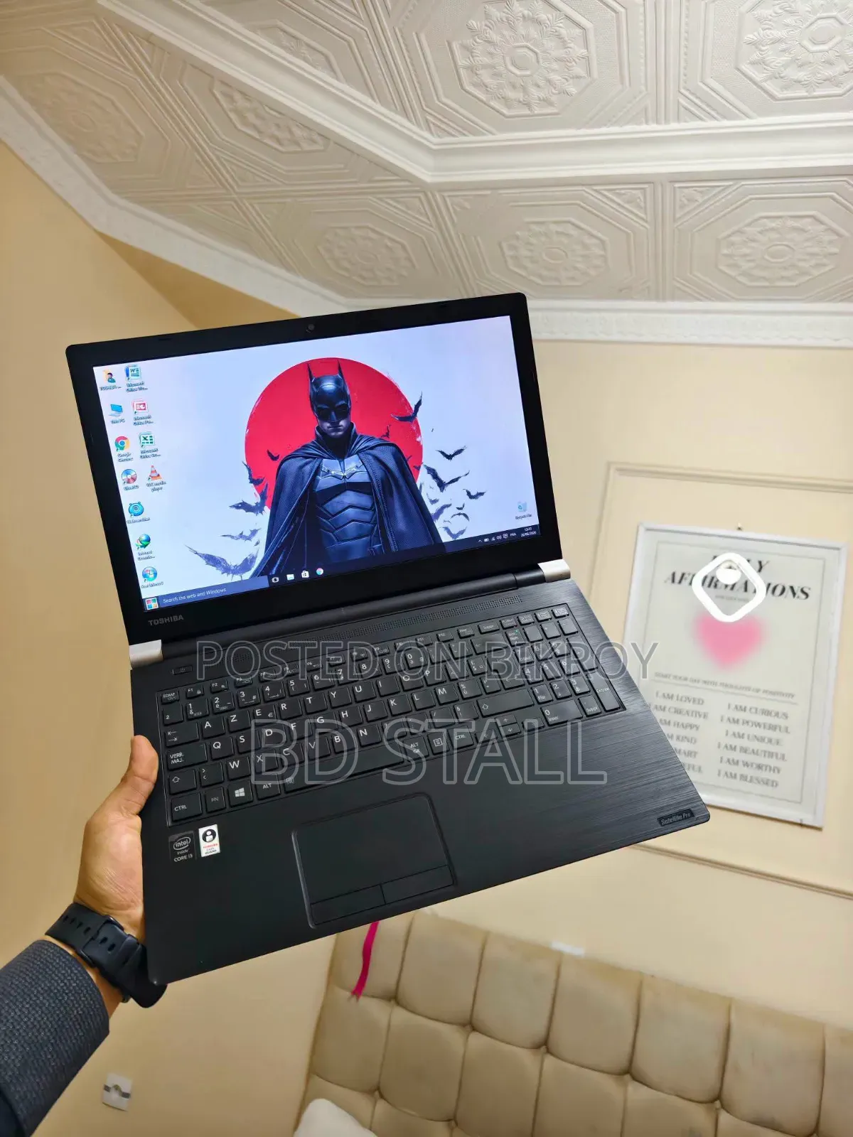 Laptop Toshiba 4GB Intel HDD 320GB