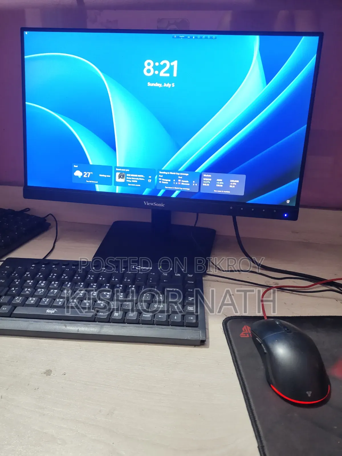 Desktop Computer 16GB AMD Ryzen 5 HDD+SSD 512GB