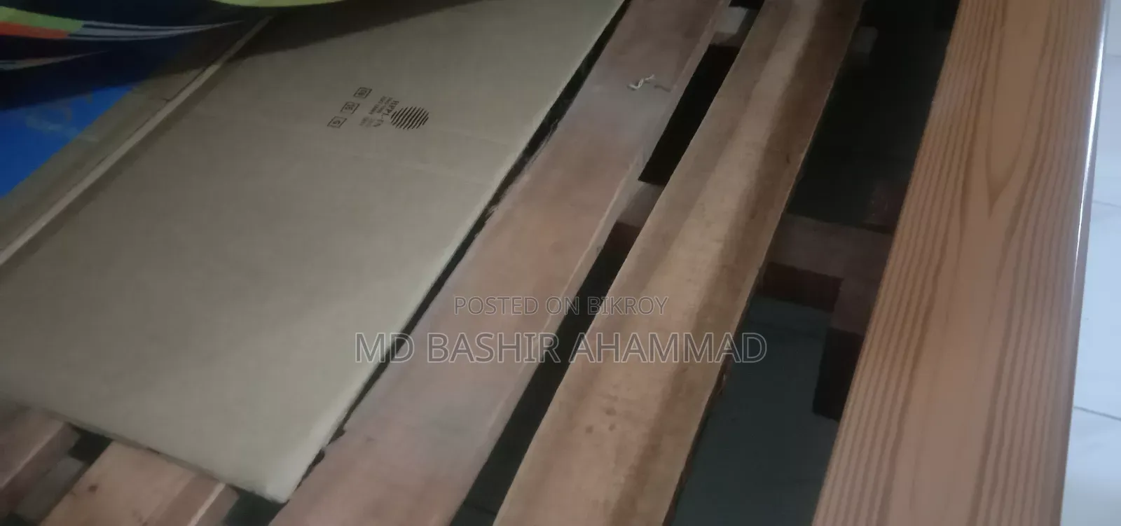 Double bed for sale with mattress