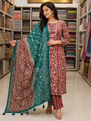 Batik Three Piece