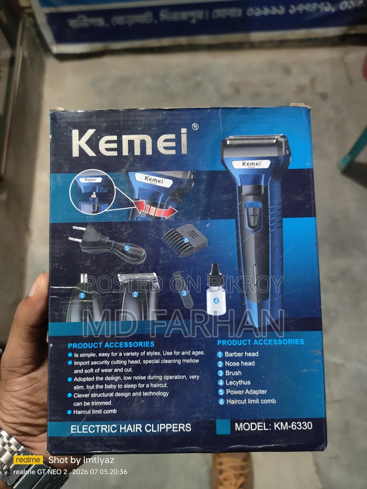 Trimmer Kemie