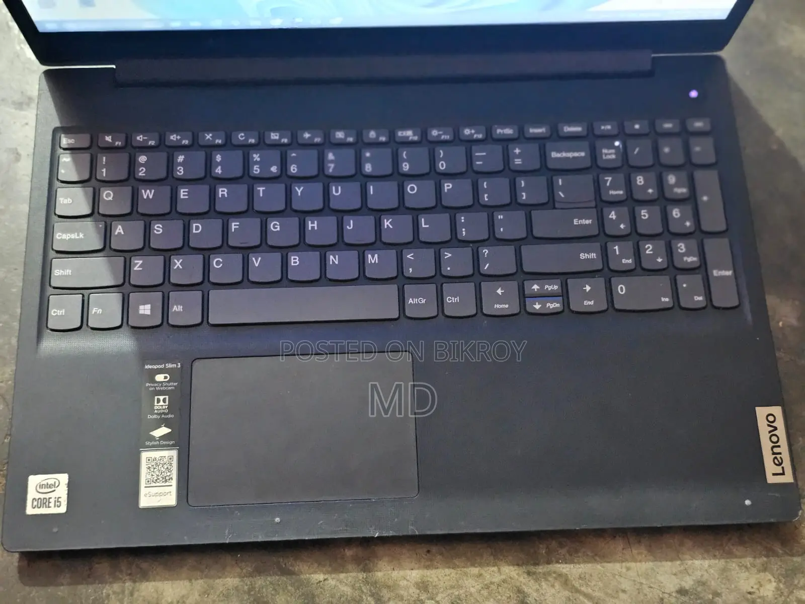 Laptop Lenovo Ideapad 3 8GB Intel Core I5 SSD 512GB
