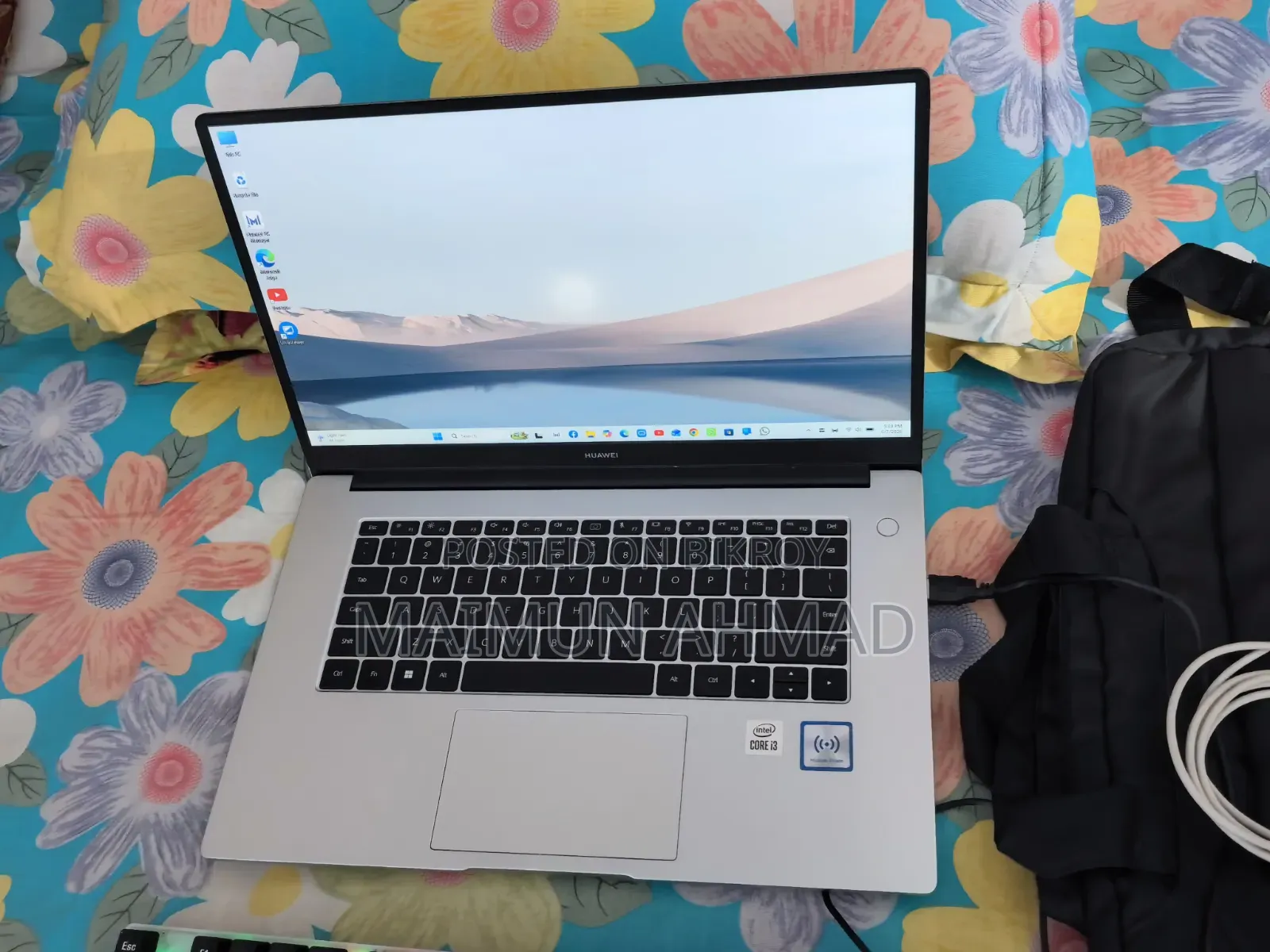Laptop Huawei Matebook D 15 8GB Intel Core i3 SSD 256GB