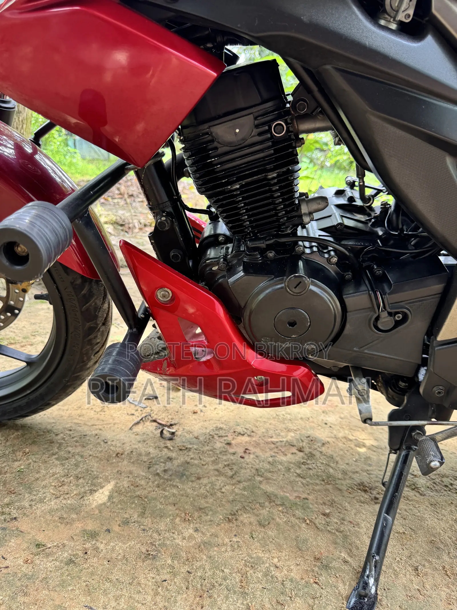 Suzuki Gixxer Monotone 2019 Red