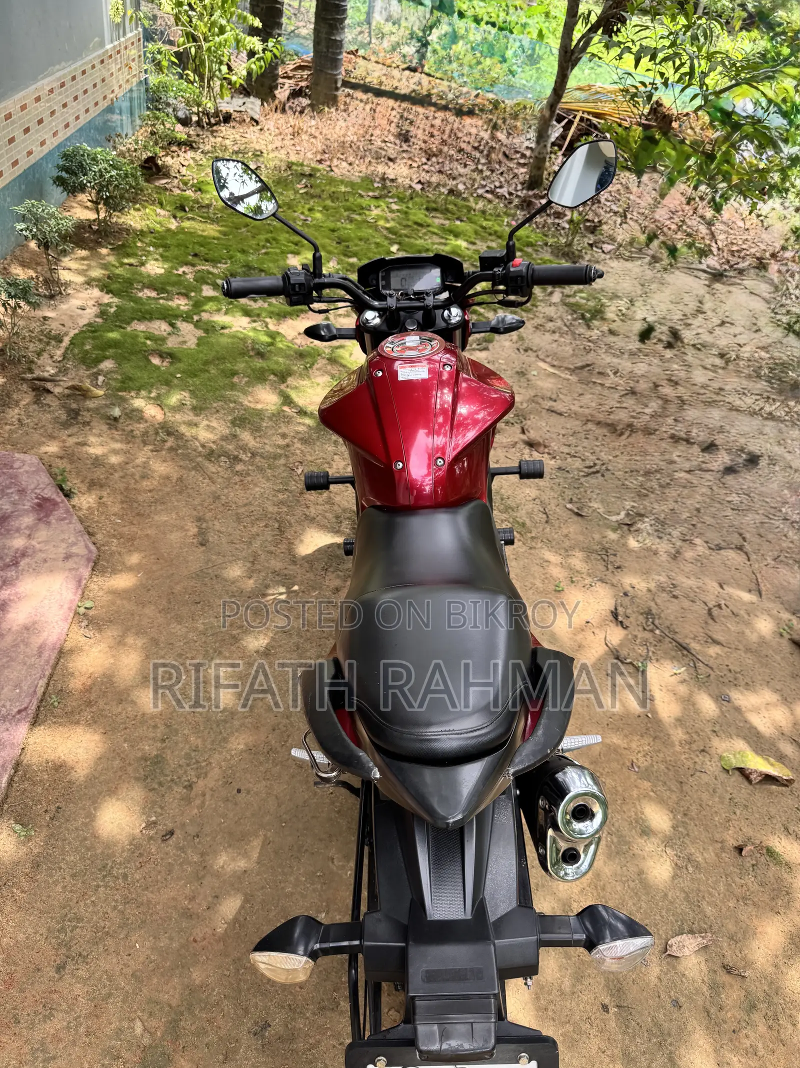 Suzuki Gixxer Monotone 2019 Red