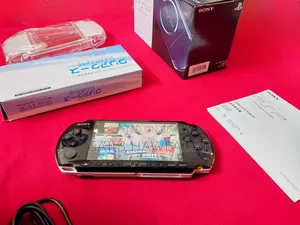Sony PSP 3000 Full Box Black Color 32gb Games