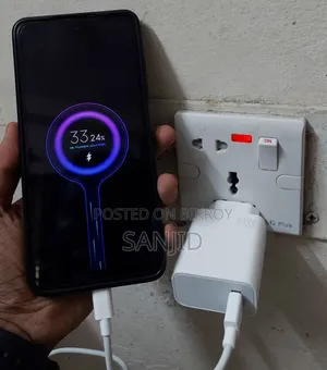 শাওমি ৩৩ ওয়াট টারবো পার্সেন্টেজ শো অরিজিনাল চার্জার