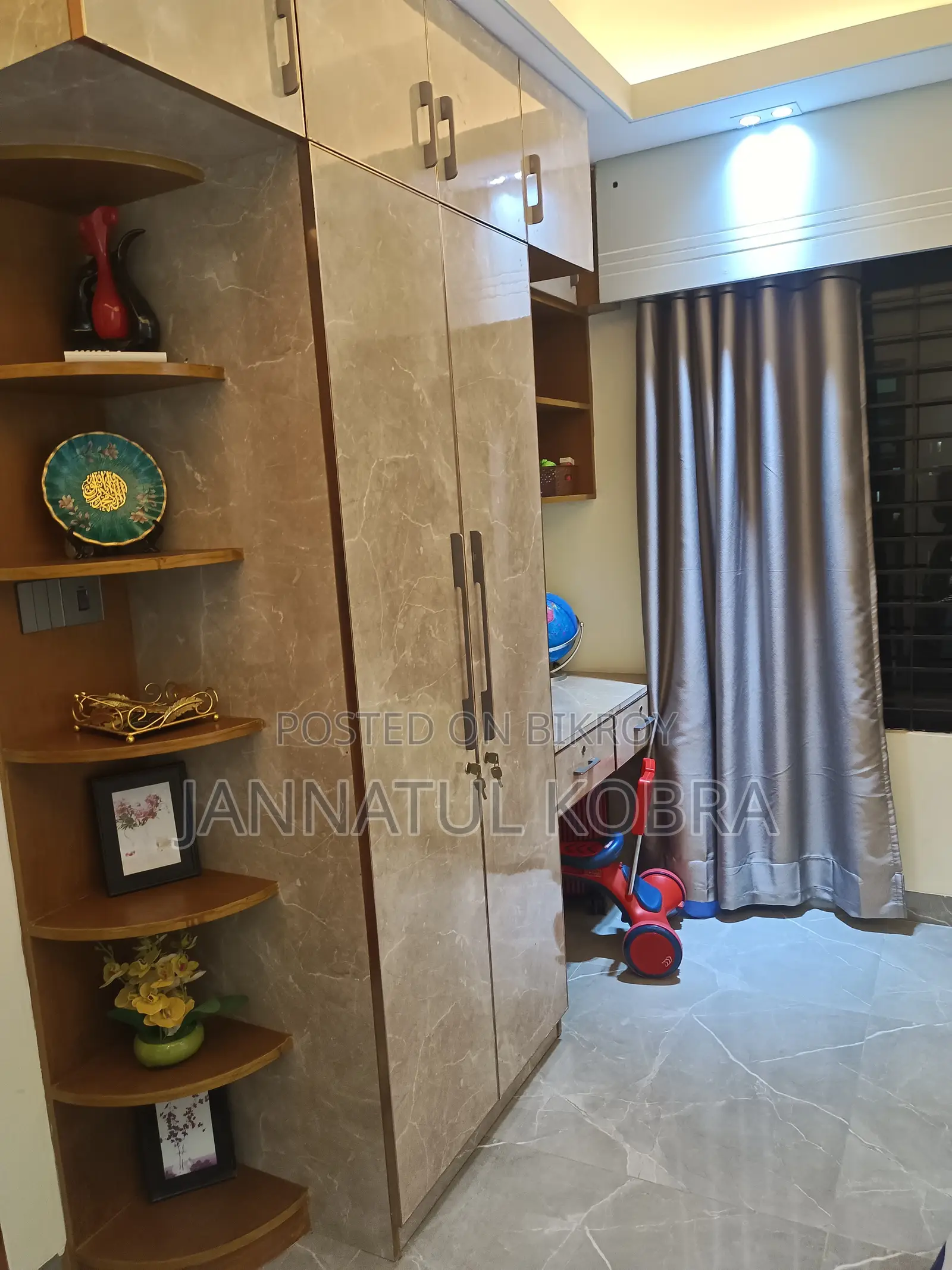 Furnished 3-Bedroom Apartment in Koratoli Tower, Basundhara for Sale