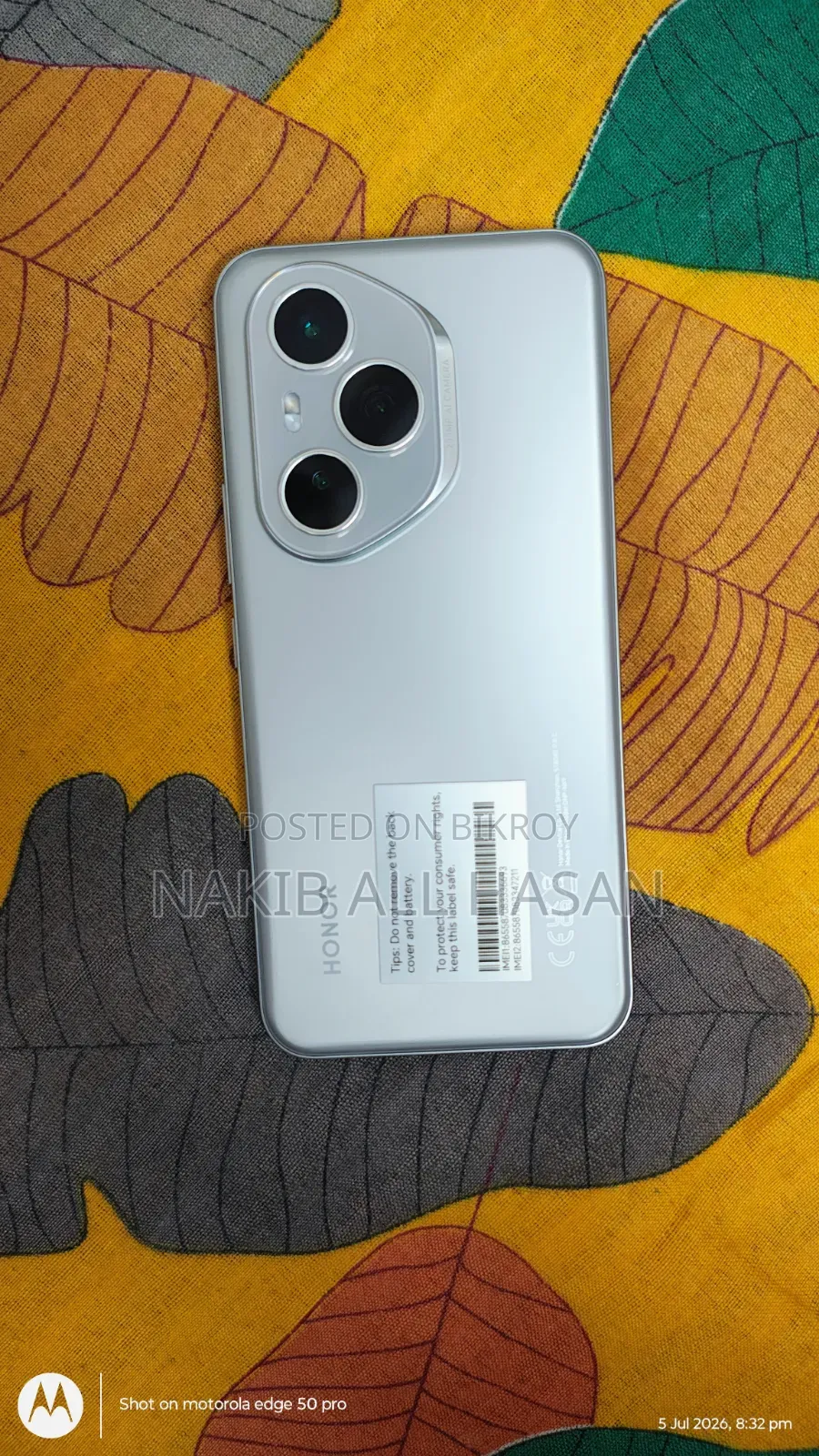 অনার ৪০০ প্রো ৫১২ জিবি