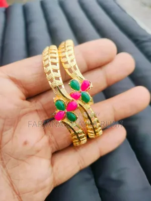 Minakari Gold Polish Bangles