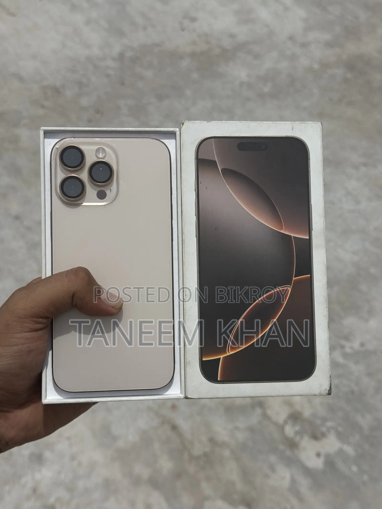 Apple iPhone 16 Pro Max 256 GB Gold