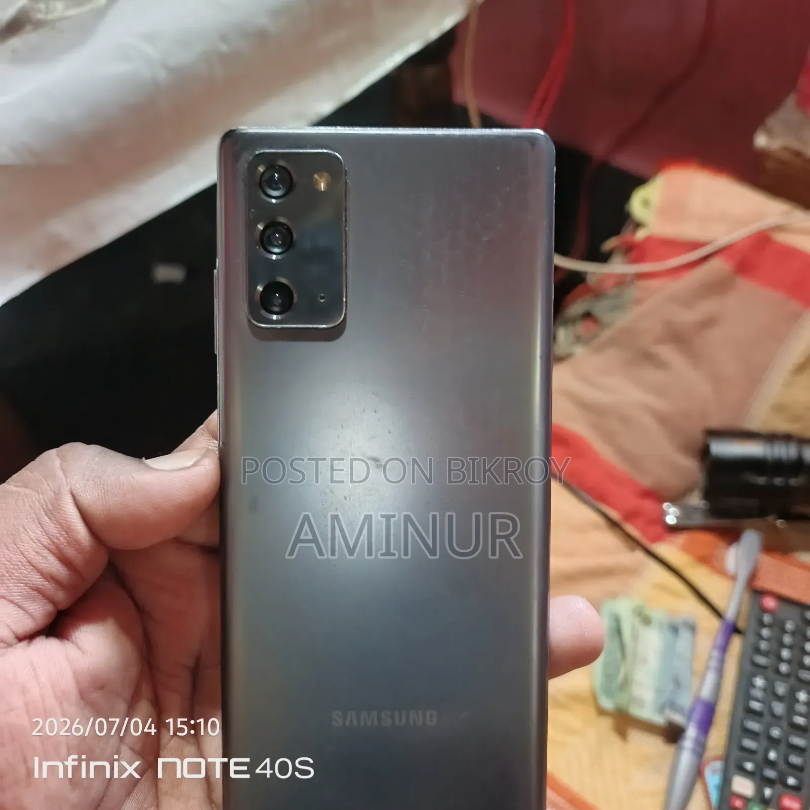 Samsung Galaxy Note 20 256 GB Black