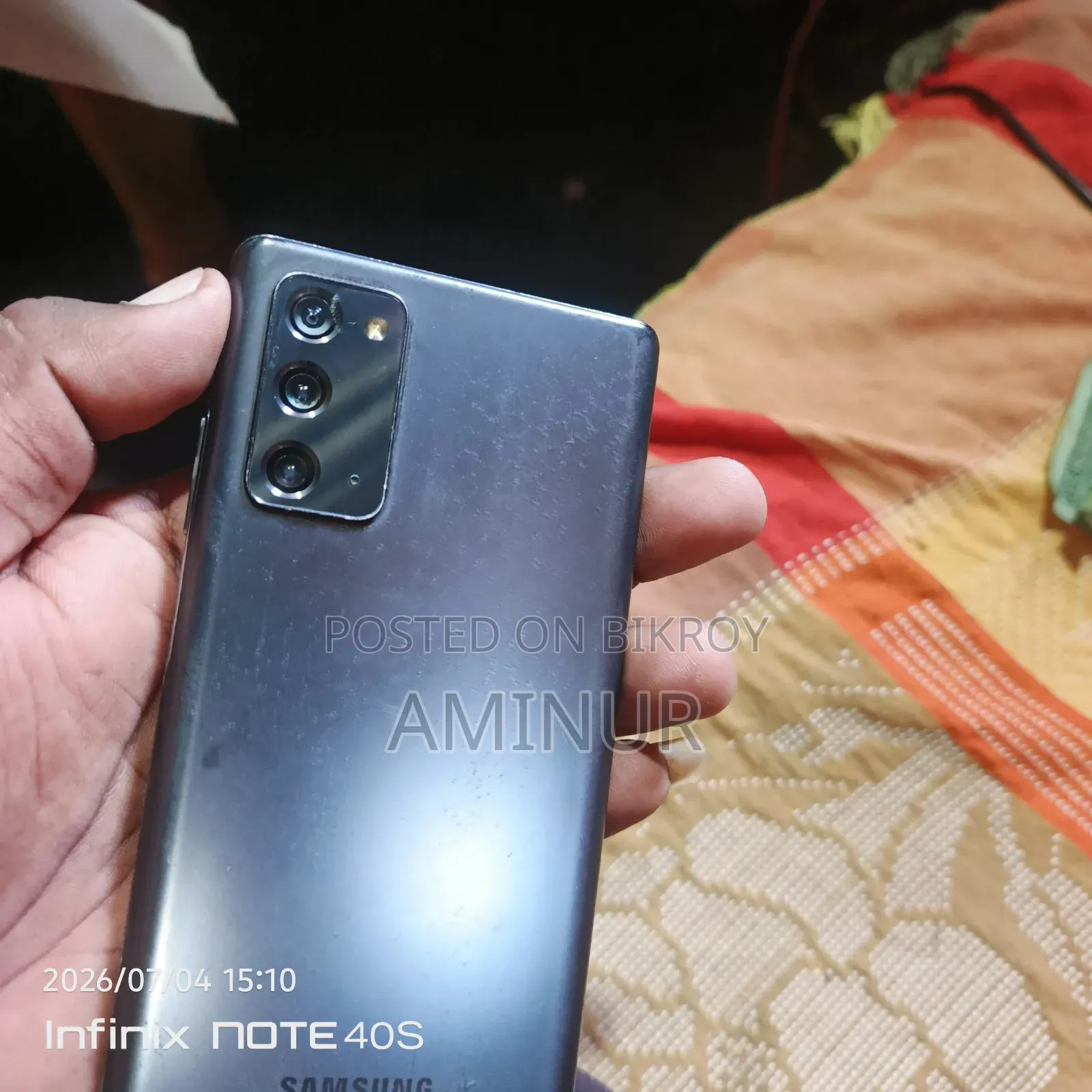 Samsung Galaxy Note 20 256 GB Black
