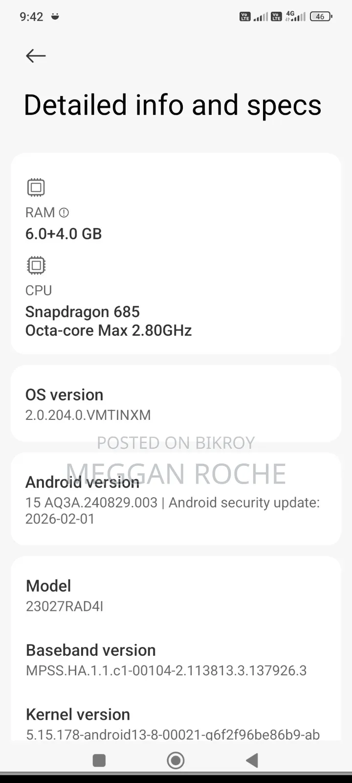 Xiaomi Redmi Note 12 128 GB Pink