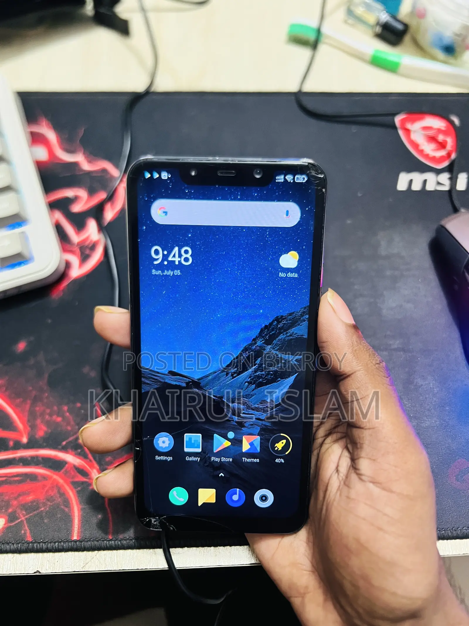 Xiaomi Pocophone F1 128 GB Blue