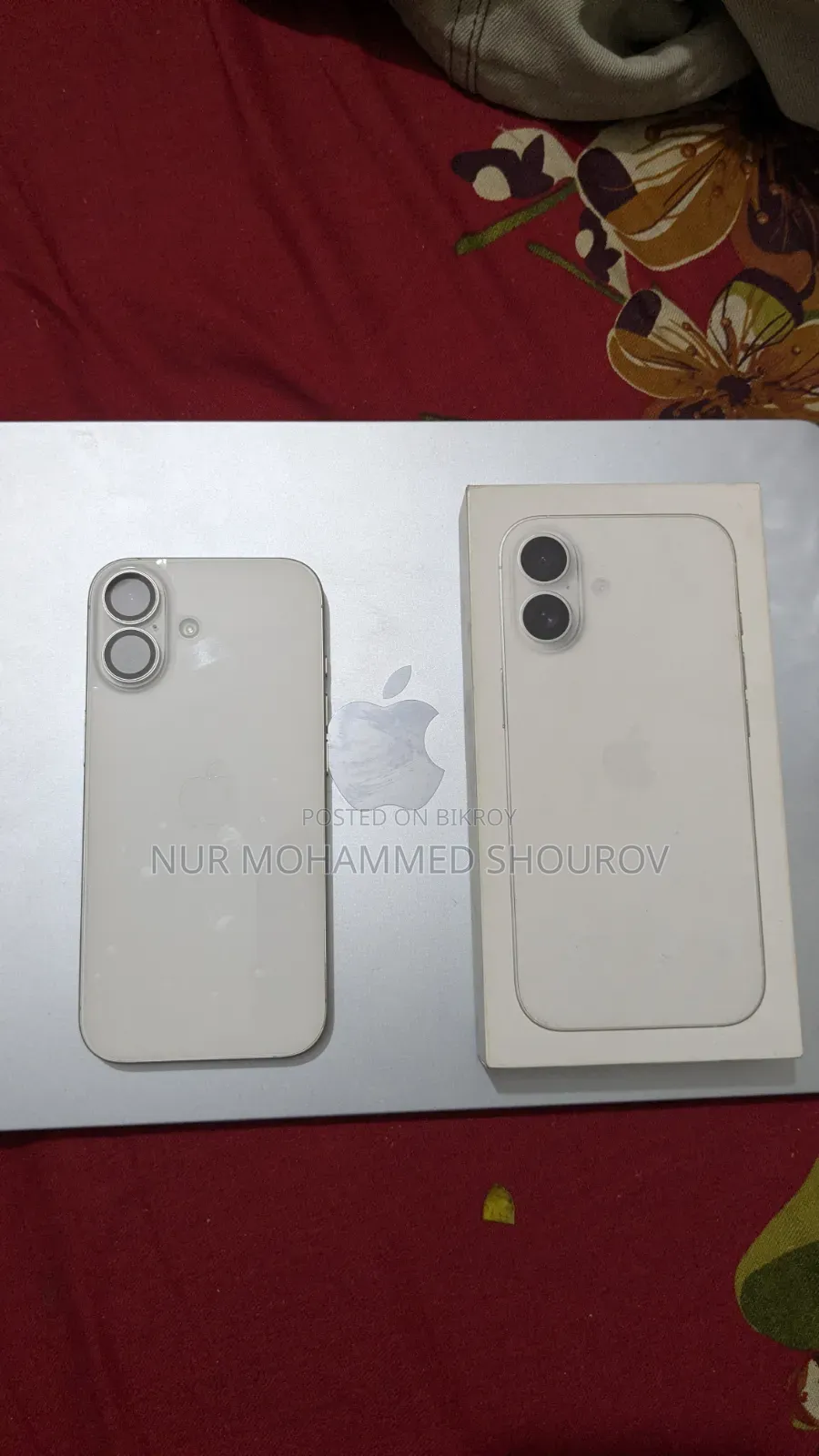 নতুন অ্যাপল আইফোন ১৭ ২৫৬ জিবি সাদা