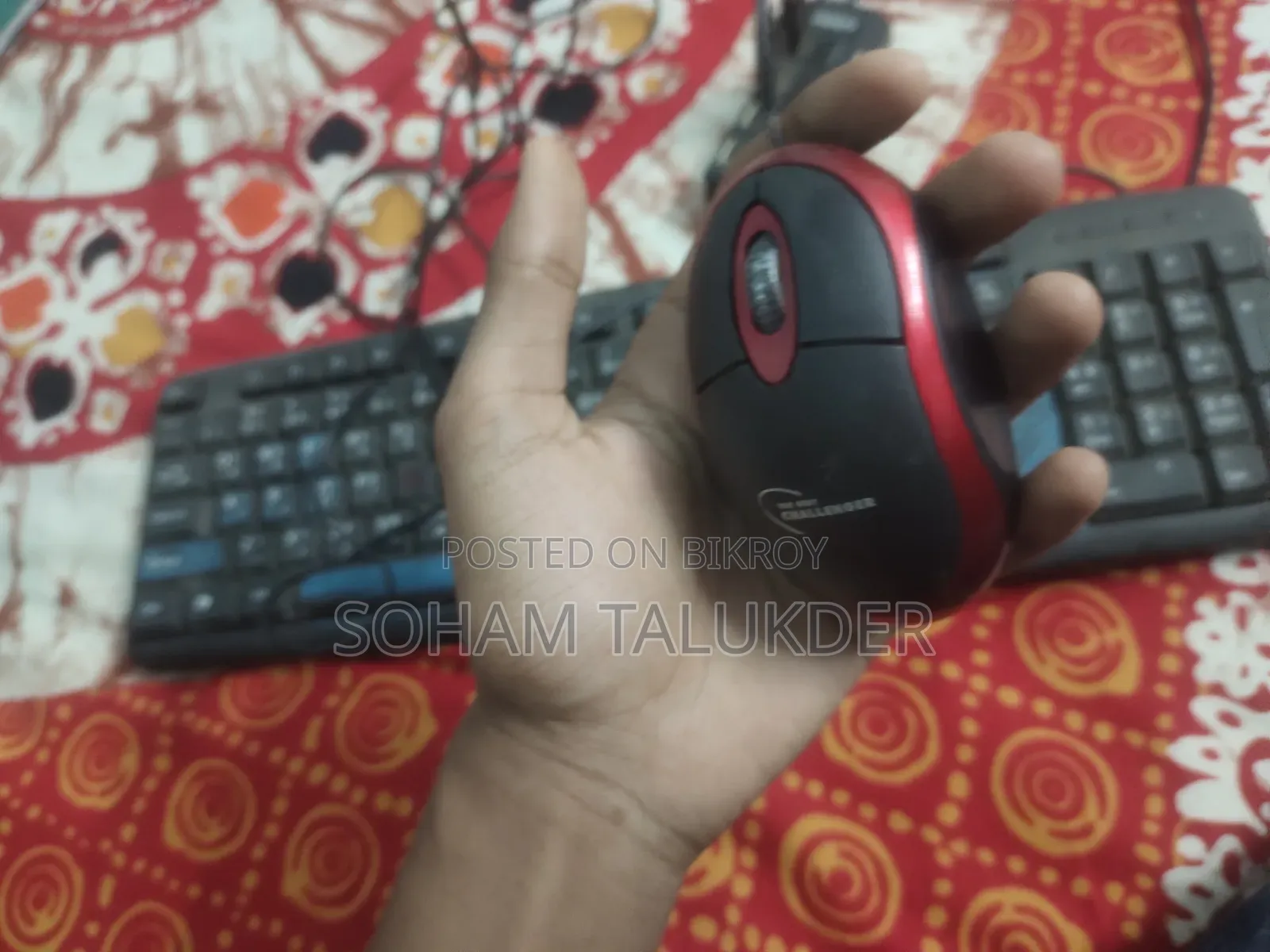 Keyboard Mouse Combo With USB Hub OTG | Mobile Supported