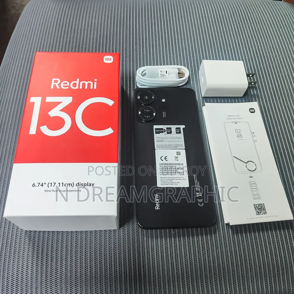 Xiaomi Redmi 13C 5G 256 GB Black