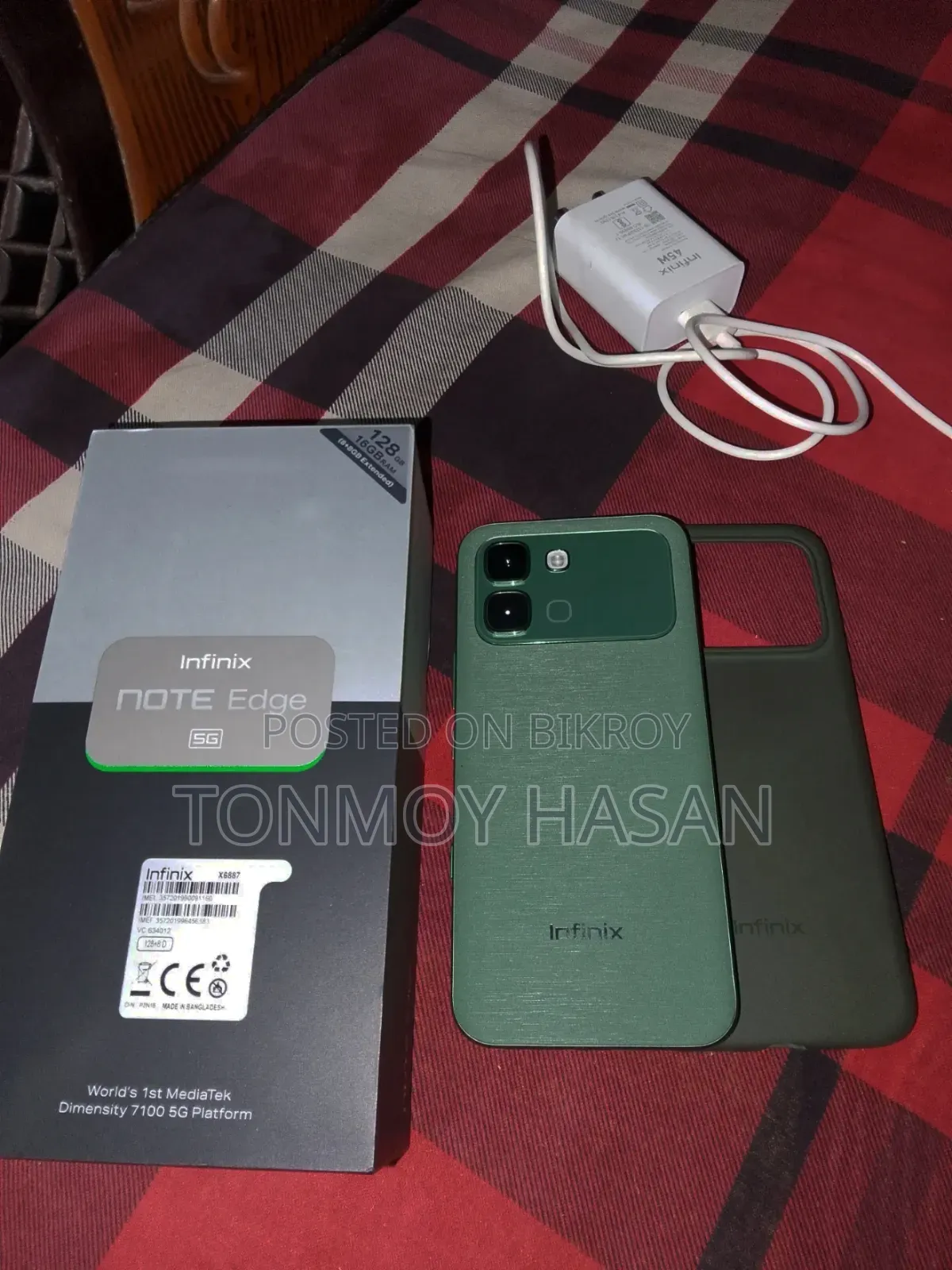 New Infinix Note Edge 128 GB