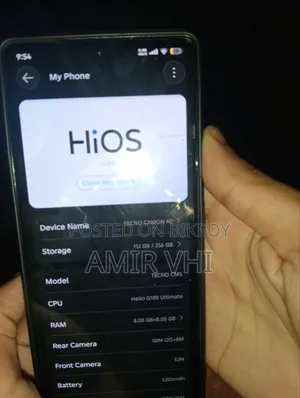 Tecno Camon 40 256 GB Blue