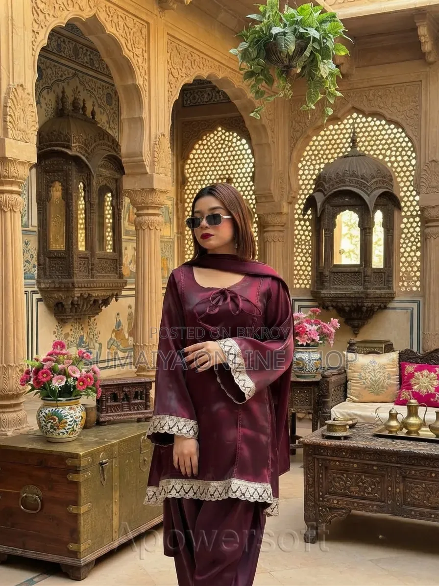 Samusilk Three Piece Gown